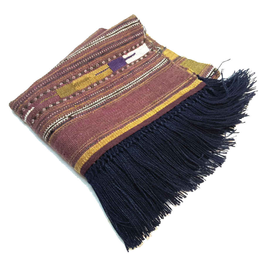 Authentischer persischer Jajim flachgewebter gestreifter Teppich Tabassom