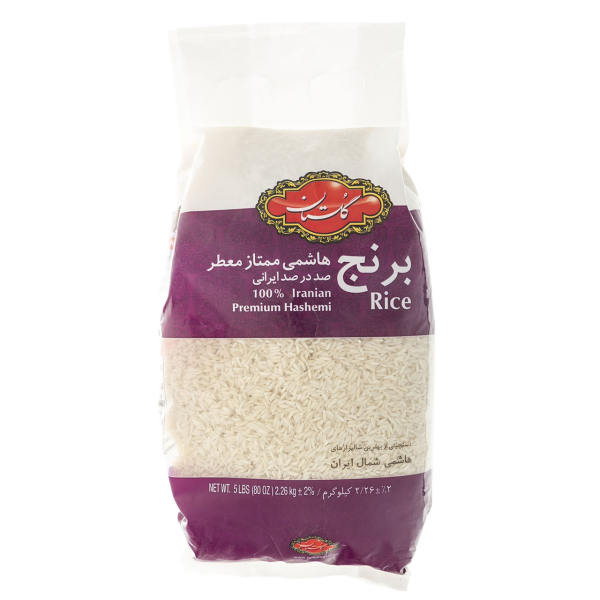Iranischer Reis – Hochwertiger Hashemi von Golestan | Authentisch & Duftend | 2,26 kg