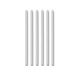 Set aus sechs Stahlspießen (50 cm) für Kabab Koobideh, Adana, Kofta und Grillen