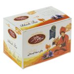 Saharkhiz Safran Aromatisierte Schwarze Teebeutel (7 Packungen)