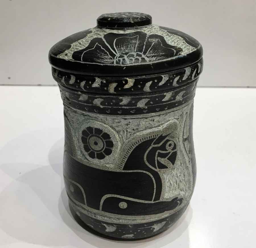 Stein-Teebereiter mit Tasse, Modell Forouhar