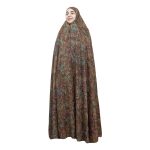 Iranischer Kultur-Chador für Frauen – Farbenfroh, Ideal für den Alltag und das Gebet, Blumen