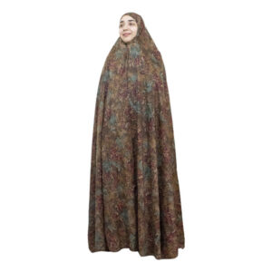 Iranischer Kultur-Chador für Frauen – Farbenfroh, Ideal für den Alltag und das Gebet, Blumen