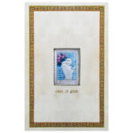 Gedenkbriefmarke aus Sterlingsilber – Nowruz (Persien)