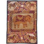 Handbestickte Tischdecke Modell Mahla