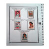 Sammlung von Gedenkbriefmarken von Khomeini 1989–2011