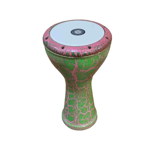 Darbuka Goblet Trommel Modell Grün & Pink