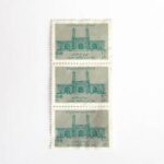 Sammlung von 3 Gedenkbriefmarken der Jameh-Moschee von Hamadan