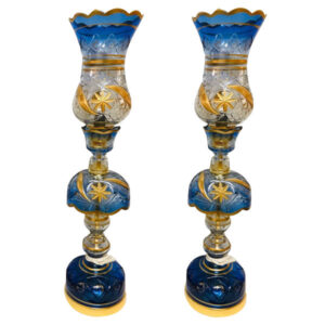 Persische Kristall-Lüsterlampe im traditionellen Laleh-Design Nahal