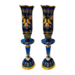 Persische Kristall-Lüsterlampe im traditionellen Laleh-Design