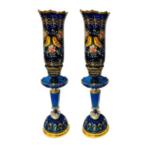 Persische Kristall-Lüsterlampe im traditionellen Laleh-Design