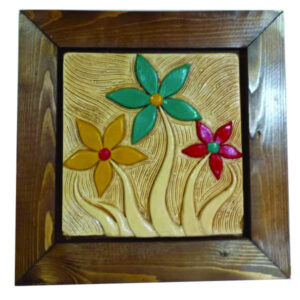 Dekorative persische Keramik Kunst Modell Blume