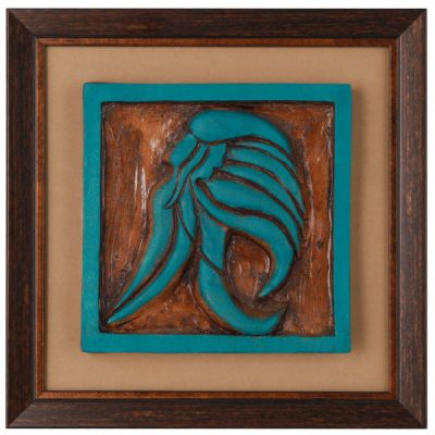 Dekorative persische Keramik Kunst Modell Khordad