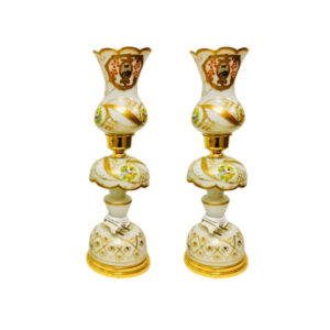 Persische Kristall-Lüsterlampe im traditionellen Laleh-Design Shah Abbasi