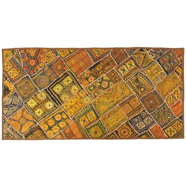 Patchwork-Bestickte Tischdecke Modell Lindya