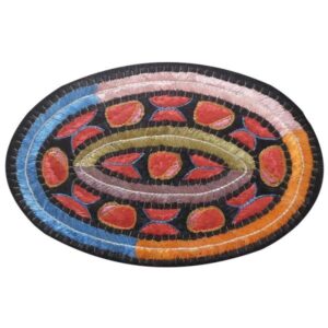 Handbestickte Tischdecke Modell Arta