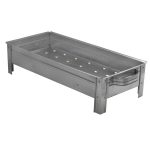 Persischer Mangal Tragbarer Holzkohlegrill – Edelstahl