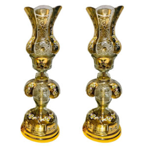 Persische Kristall-Lüsterlampe im traditionellen Laleh-Design