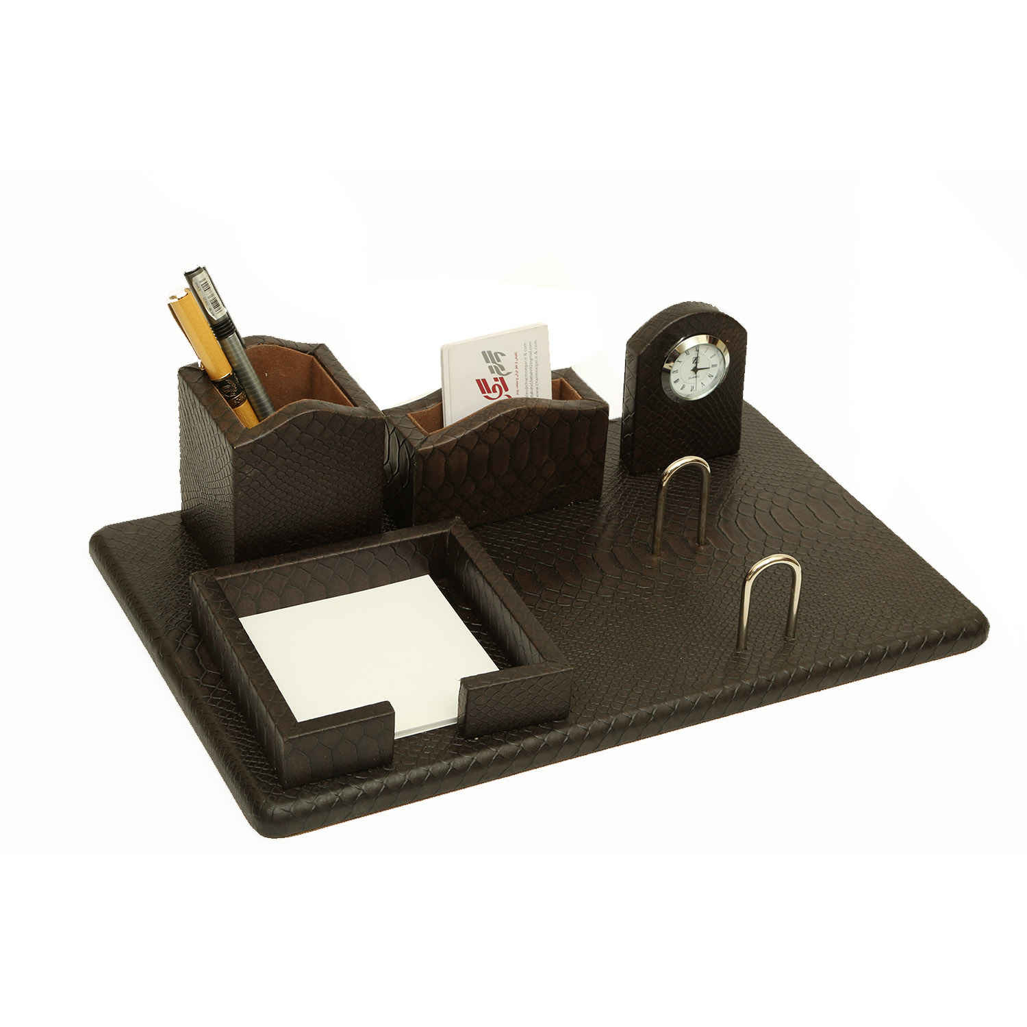 Persisches Leder-Schreibtischset Modell Achaimenid