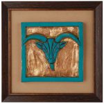 Dekorative persische Keramik Kunst Modell Dey