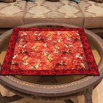 Samt-Tischdecke Persische Eleganz inspiriertes Design Shekarghah