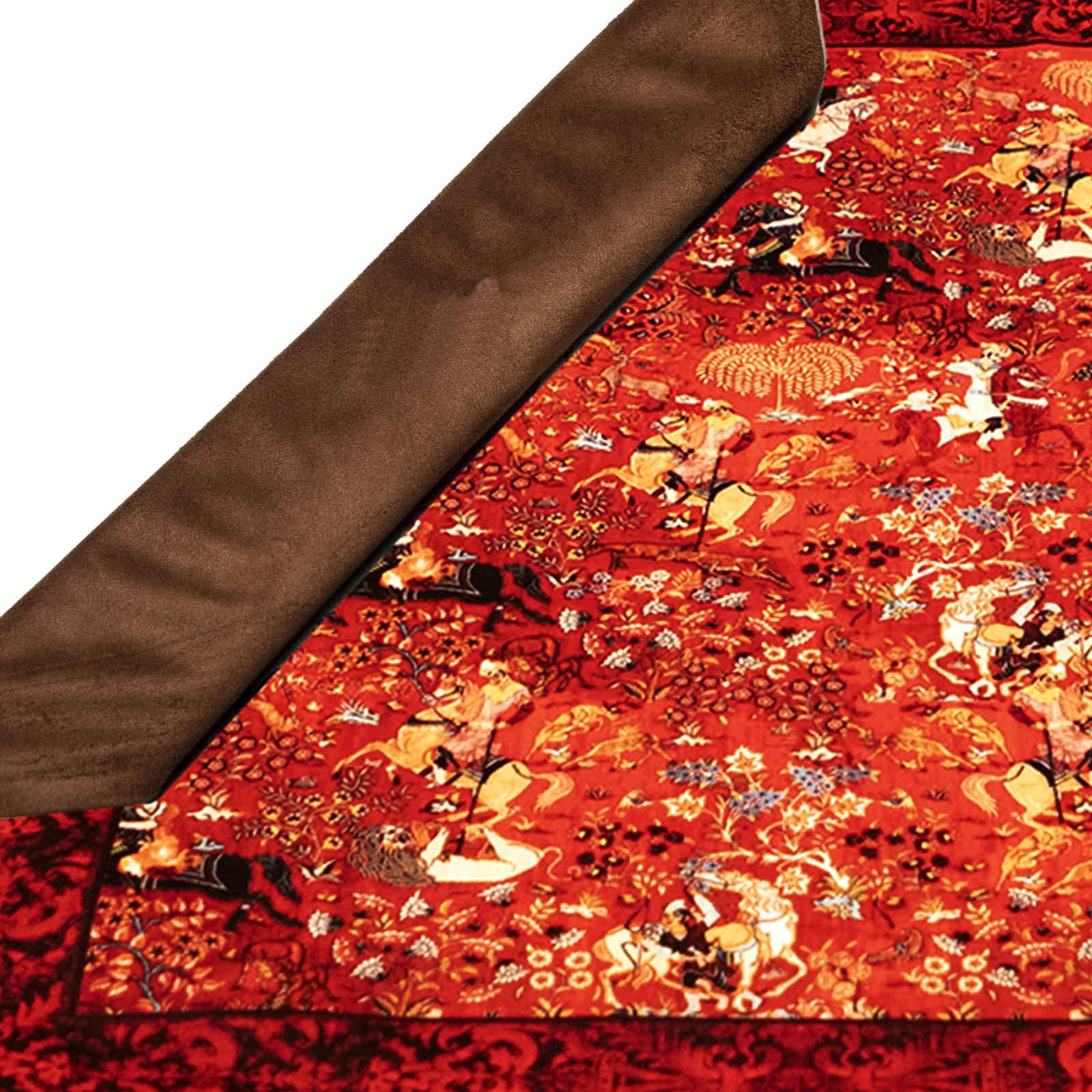 Samt-Tischdecke Persische Eleganz inspiriertes Design Shekarghah