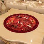 Samt-Tischdecke Persische Eleganz inspiriertes Design Shekarghah