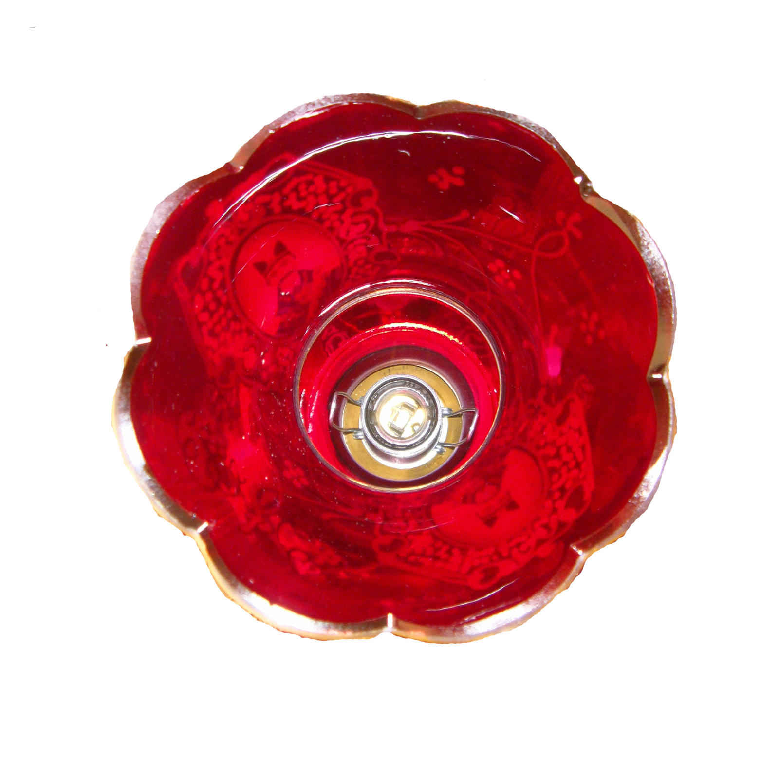 Persische Kristall-Lüsterlampe im traditionellen Laleh-Design Shah Abbasi