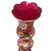 Persische Kristall-Lüsterlampe im traditionellen Laleh-Design Shah Abbasi Rot