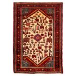 Authentischer iranischer Gebetsteppich, handgeknüpft & luxuriöser Sajada Traditionell