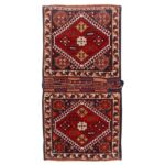 Vintage Persische Satteltasche – Handgewebt & Second-Hand Tōbrag 187413