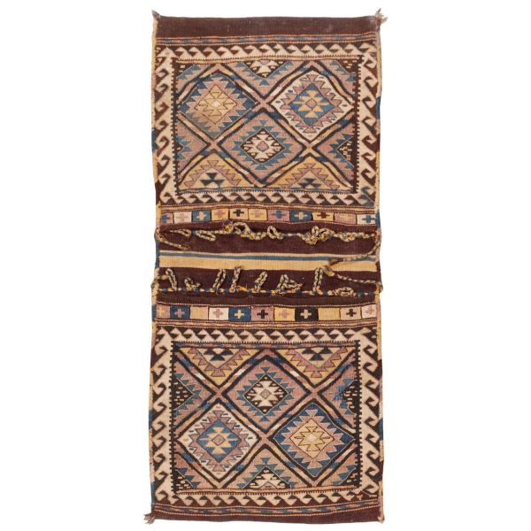 Vintage Persische Satteltasche – Handgewebt & Second-Hand Tōbrag 187415