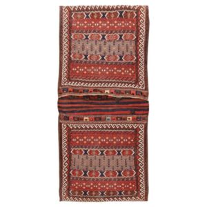 Vintage Persische Satteltasche – Handgewebt & Second-Hand Tōbrag 187416