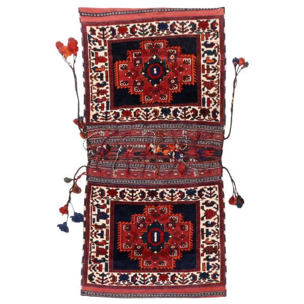 Vintage Persische Satteltasche – Handgewebt & Second-Hand Tōbrag 5704383