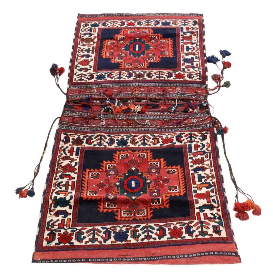 Vintage Persische Satteltasche – Handgewebt & Second-Hand Tōbrag 5704383