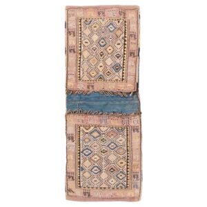 Vintage Persische Satteltasche – Handgewebt & Second-Hand Tōbrag 187418