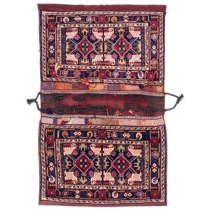 Vintage Persische Satteltasche – Handgewebt & Second-Hand Tōbrag