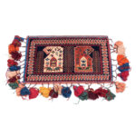 Vintage Persische Satteltasche – Handgewebt & Second-Hand Tōbrag 102282