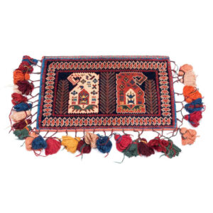 Vintage Persische Satteltasche – Handgewebt & Second-Hand Tōbrag 102282