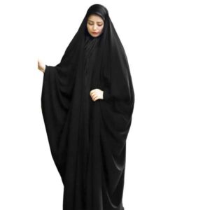 Islamischer arabischer schwarzer Chador Hijab für Frauen und Gebet
