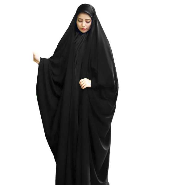 Islamischer arabischer schwarzer Chador Hijab für Frauen und Gebet