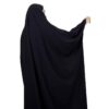 Islamischer arabischer schwarzer Chador Hijab mit Ärmeln für Frauen und Gebet - Emirati