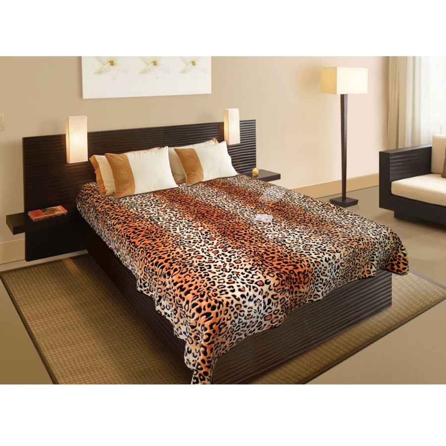 Golbaft Iranische Doppelbettdecke Leopard