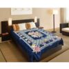 Golbaft Iranische Doppelbettdecke Marineblau