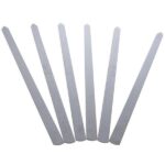 Set aus sechs Stahlspießen (50 cm) für Kabab Koobideh, Adana, Kofta und Grillen
