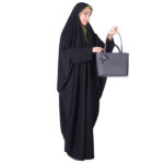 Islamischer arabischer schwarzer Chador Hijab für Frauen und Gebet – Libanon TChador