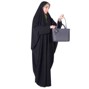 Islamischer arabischer schwarzer Chador Hijab für Frauen und Gebet – Libanon TChador