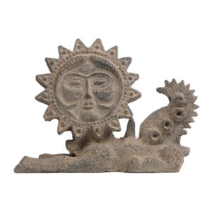 Historische Mehr Sonnensymbol Antike persische Figur