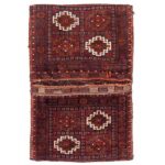 Vintage Persische Satteltasche – Handgewebt & Second-Hand Tōbrag 102270