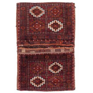 Vintage Persische Satteltasche – Handgewebt & Second-Hand Tōbrag 102270